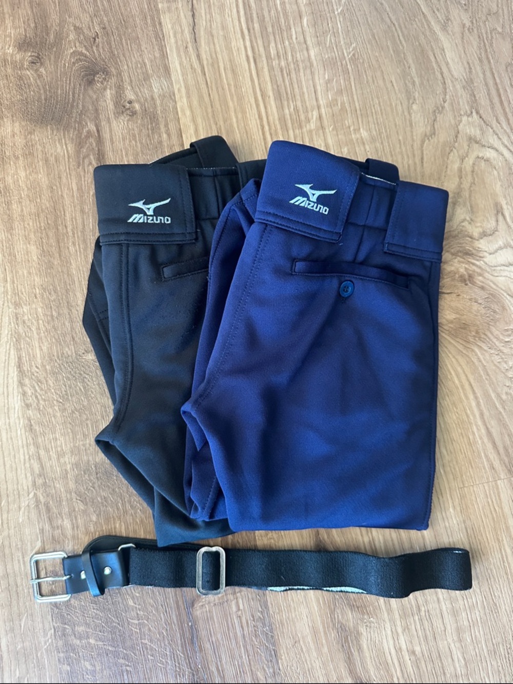 🥎 BUNDLE!! 2 Pairs Girls Softball Pants + Belt | Size YL